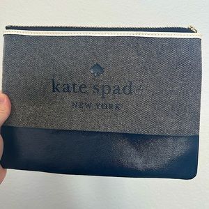 Kate Spade Denim Clutch